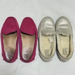 UGG ローファー モカシン スエード 革靴 23cm