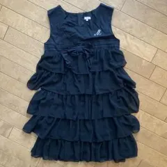 フリルワンピース 150cm ガールズ ドレス