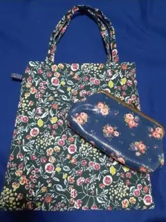 ◆メゾンブランシュ◆ミニトートバッグ◆キャス・キッドソンがま口付き