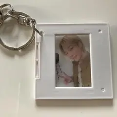 BTS Jimin 写真付きキーホルダー
