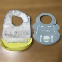 スヌーピーエプロン、クマ エプロン2点セット