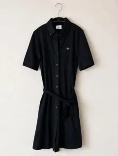 LACOSTE ラコステ ポロワンピース ブラウン プリーツ 38サイズ - メルカリ