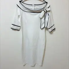 クリスチャンディオール/カネボウ製 白 ワンピース ヴィンテージ品