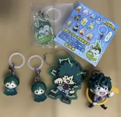 僕のヒーローアカデミア チャーム&キーホルダー セット　 緑谷出久　ヒロアカ