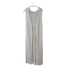 KHALITA■ロングレースカーディガンFREEサイズ