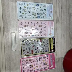 スヌーピー ぷくぷく シール PEANUTS PUKUPUKU 4種セット