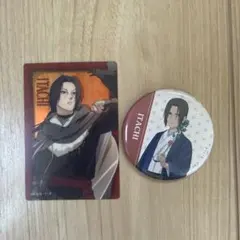 うちはイタチ 和装(和服)缶バッジ 忍伝冒険譚カードセット