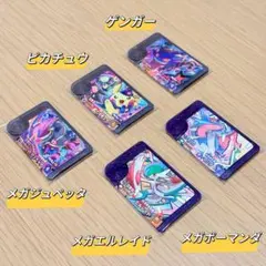 ポケモンフレンダ　ピカチュウ　ジュペッタ　ゲンガー　ボーマンダ　エルレイド