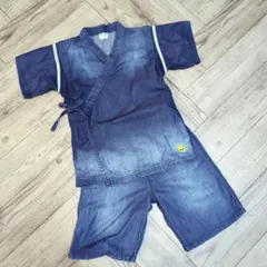 インディゴデニム風甚平