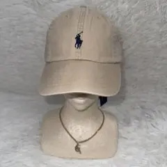 新品 未使用 POLO RALPH LAUREN ベージュ CAP キャップ