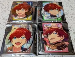 あんさんぶるスターズ！！ ALKALOID 天城一彩 缶バッジ 4点セット