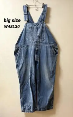00s BIGSMITH ビッグスミス デニム オーバーオール W48L30