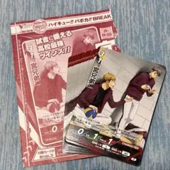 ハイキュー　バボカ　宮兄弟　20枚　Vジャンプ 付録　カード