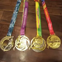 ホノルルマラソン medal finisher メダルセット 記念メダル - メルカリ