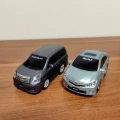 トヨタ プルバックカー ノア サイ ミニカー 2台セット