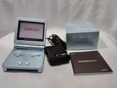 ゲームボーイアドバンスSP(GBASP)パールブルー