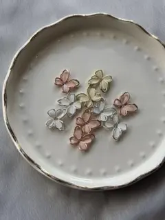 蝶の形 ネイルパーツ 10個セット