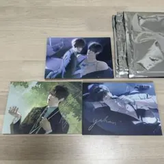 韓国 BL ミスターブルー ポップアップ 十八歳のベッド 色紙 完成セット