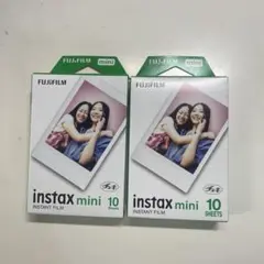 チェキ フィルム 10枚 2セット 未使用新品