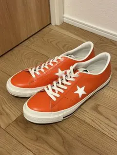 28cm CONVERSE ONE STAR J オレンジ 日本製 2025年