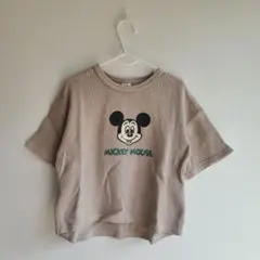 futafutaミッキーワッフルTシャツ120cm
