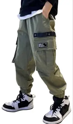 新品未使用 キッズ カーゴパンツ 160cm