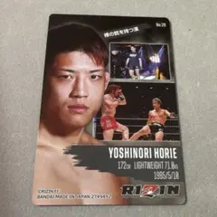RIZIN.18 大会記念カード 堀口恭司 - メルカリ