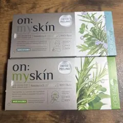 on:my skin ハーブピーリングマスク 8パック