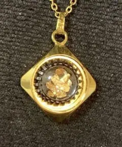 GOLDPARK（ゴールドパーク）砂金を封入したペンダントトップネックレス
