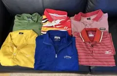 専用　ゴルフウェア　ポロシャツセット 6枚 ゴルフ用　LからLL