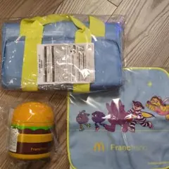 マクドナルド2026福袋 グッズ３点セット　ブルー