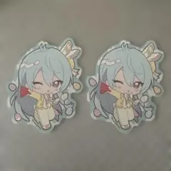 あんスタ アニメイトカフェ ステッカー 日々樹渉2枚