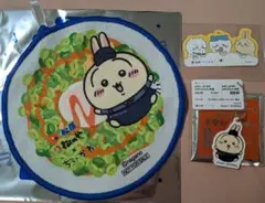 星*様 松屋 ちいかわ コラボ【うさぎ セット】食券 キーホルダー ハンドタオル