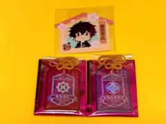 刀剣乱舞 お守り ましコレ 特典 ステッカー 南海太郎朝尊 肥前ホロ