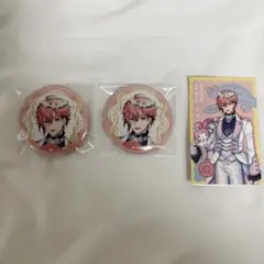 にじさんじ　サンリオOriens 缶バッジ　チェキ　赤城ウェン