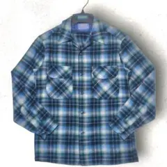 70s 好配色 PENDLETON オンブレ シャドー チェック ボードのサムネイル