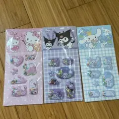 キティ　クロミ　シナ　シャカシャカ　シール　③