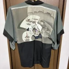 黒羽織　正絹　羽裏