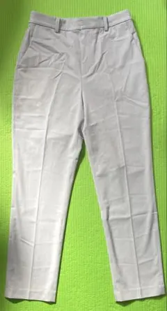 UNIQLO スマートアンクルパンツ　ライトグレー スラックス M