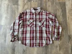 ファイブブラザーFIVEBROTHERネルシャツsize17 vintage