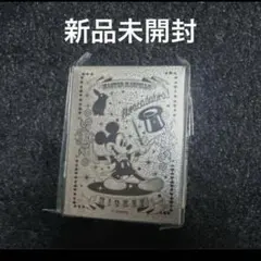 【新品未開封】ディズニー　ミッキーマウス　ミニ　トランプ　シルバー