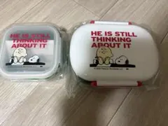 値下げ♪スヌーピーお弁当箱セット　新品未使用のサムネイル