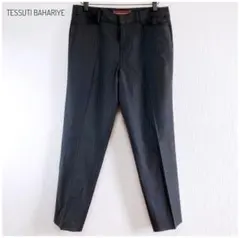 ウール混◇ TESSUTI BAHARIYE ピンストライプ スラックスパンツ