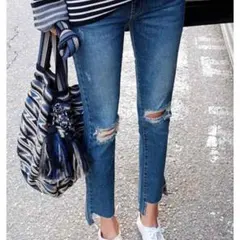 デニム ダメージ