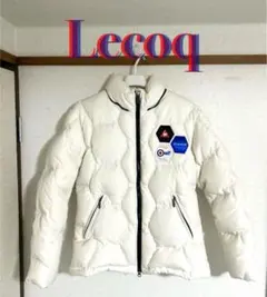 ルコック SPORTIF ホワイト ダウンジャケット