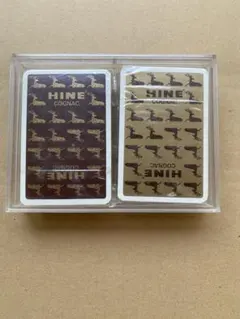 HINE コニャックデザイン トランプセット　レトロ　＊新品未開封＊