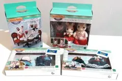 ★新品未開封★レア！海外版シルバニア タウンシリーズ 4種セット