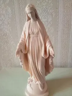 信者さん向け本物のマリアさま　マリア像　マリア様　20cm　木彫り　イタリア製 Amazon.co.jp: カトリック信者さん向け 本物マリアさま像 レーピ