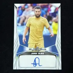 Jordi Alba ジョルディ・アルバ Leaf Auto サイン 直筆
