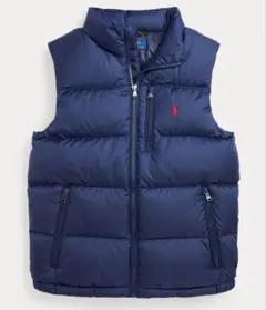 ラルフローレン キッズ　ネイビー　ダウンベスト　140